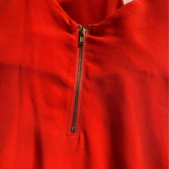 Mine Dress Orange Lightweight Flowy Spaghetti Adjustable Straps Women’s Sz Small - Picture 3 of 8